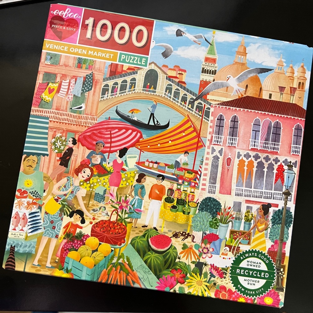 Puzzle- 100 pieces. 23x23 inches- Like new